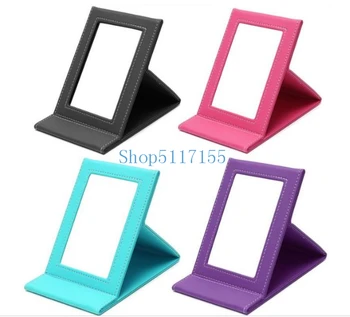 Tabletop Vanity Makeup Mirror Portable Folding Mirrors With PU Leather Standing Case Colorful Cosmetics Multi-used Tool
Tabletop Vanity Makeup Mirror Portable Folding Mirrors With PU Leather Standing Case Colorful Cosmetics Multi-used Tool