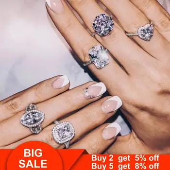 50 Styles Handmade Promise ring Real 925 Sterling silver AAAAA Cz Stone Statement Party Wedding Band Rings for women men Jewelry
50 Styles Handmade Promise ring Real 925 Sterling silver AAAAA Cz Stone Statement Party Wedding Band Rings for women men Jewelry