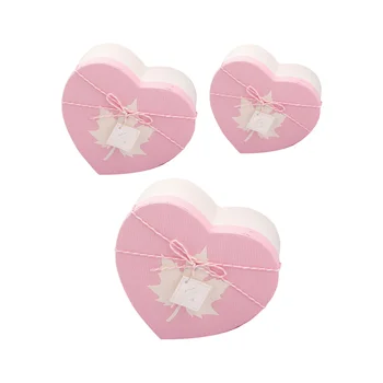 3PCS Heart-shaped Gift Box Handmade Gift Box for Date Wedding Valentine Day 
3PCS Heart-shaped Gift Box Handmade Gift Box for Date Wedding Valentine Day