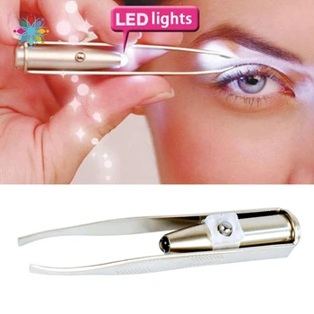 1PC LED Makeup Light Eyelash Eyebrow Hair Removal Tweezer Face Hair Remover Stainless Steel Tweezers Beauty Tool
1PC LED Makeup Light Eyelash Eyebrow Hair Removal Tweezer Face Hair Remover Stainless Steel Tweezers Beauty Tool