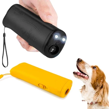 Ultrasonic Pet Dog Repeller Anti Barking Stop Bark Training Device Trainer LED Ultrasonic 3 in 1 Repeller Trainer With LED
Ultrasonic Pet Dog Repeller Anti Barking Stop Bark Training Device Trainer LED Ultrasonic 3 in 1 Repeller Trainer With LED