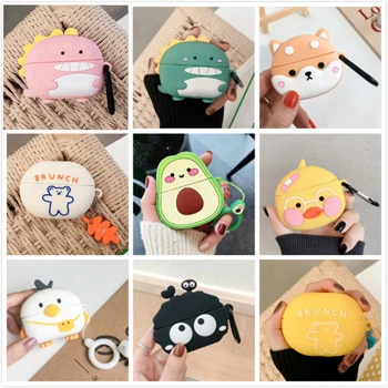 3D Earphone Case For Huawei Freebuds Pro 4 Case Silicone Cute Dinosaur Duck Cat Dog Cartoon Headphone/Earpods Freebuds pro Cover
3D Earphone Case For Huawei Freebuds Pro 4 Case Silicone Cute Dinosaur Duck Cat Dog Cartoon Headphone/Earpods Freebuds pro Cover