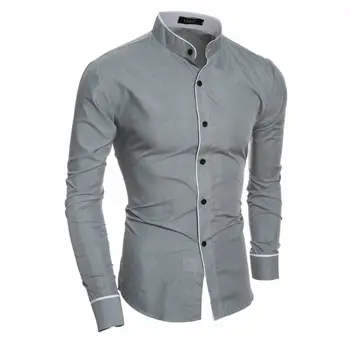 Luxury Mens Formal Shirts Slim Fit Muscle Gym Long Sleeve T Shirt Top Men Shirt Long Sleeve Fashion Mens Casual Shirts 
Luxury Mens Formal Shirts Slim Fit Muscle Gym Long Sleeve T Shirt Top Men Shirt Long Sleeve Fashion Mens Casual Shirts