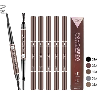 5 Colors Double Ended Automatic Rotary Eyebrow Pencil Natural Long Lasting Tint Cosmetics Black Brown Eyebrow Pencil Makeup
5 Colors Double Ended Automatic Rotary Eyebrow Pencil Natural Long Lasting Tint Cosmetics Black Brown Eyebrow Pencil Makeup
