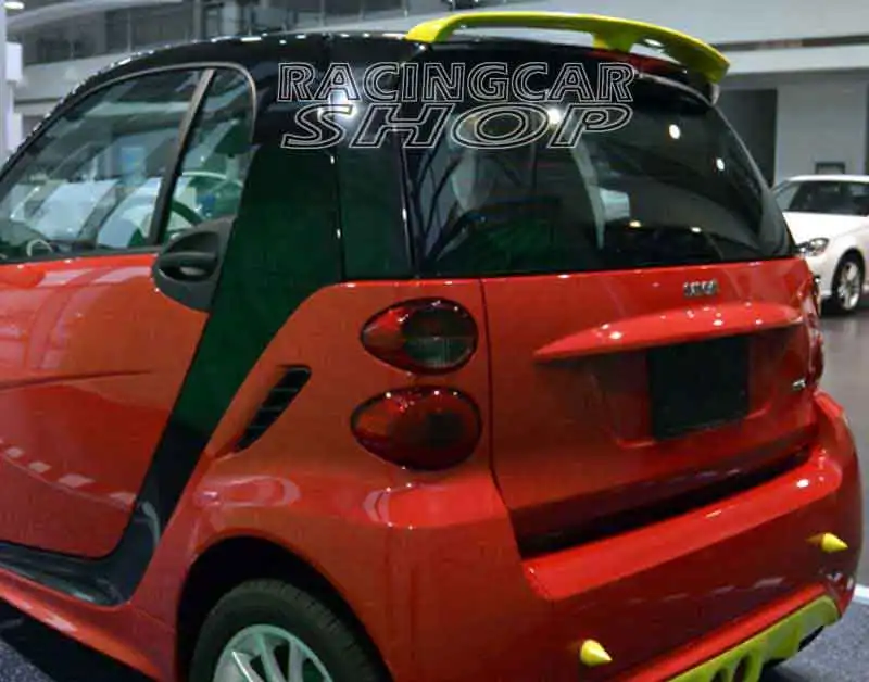 B Style Rear Roof Spoiler Wing Fit For Smart Fortwo 2008-2013