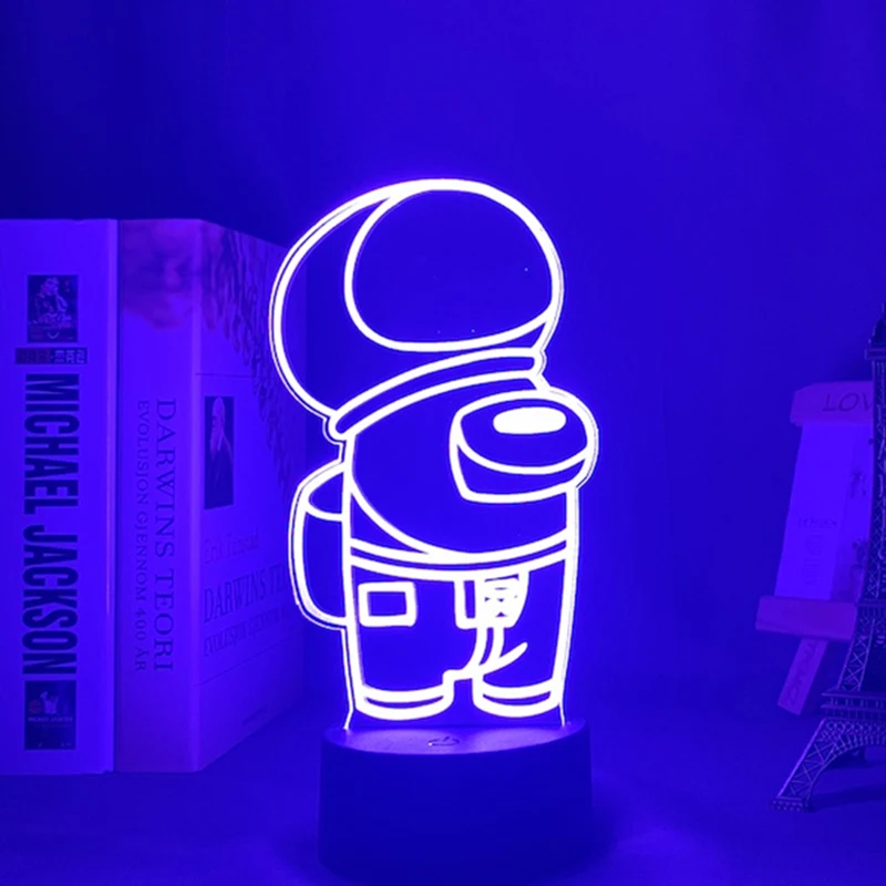 3d Lamp Acrylic Game Among Us Light for Room Decoration Cool Friends Birthday Gift Among Us Astronaut Dropshipping Crewmate Lamp
3d Lamp Acrylic Game Among Us Light for Room Decoration Cool Friends Birthday Gift Among Us Astronaut Dropshipping Crewmate Lamp