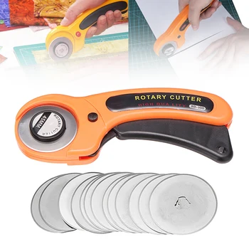 1pc 45mm Rotary Cutter Round Rotary Cutter Fabric Sewing Roller Cutting Tools DIY Patchwork Sewing Accessories
1pc 45mm Rotary Cutter Round Rotary Cutter Fabric Sewing Roller Cutting Tools DIY Patchwork Sewing Accessories
