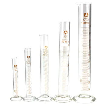 5Pcs Professional Graduated Glass Measuring Cylinder Graduated Cylinder for Lab Supplies Laboratory Tool School Lab Accessories
5Pcs Professional Graduated Glass Measuring Cylinder Graduated Cylinder for Lab Supplies Laboratory Tool School Lab Accessories