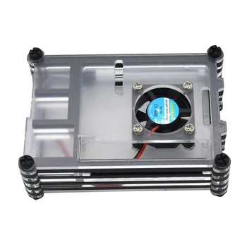 Acrylic Case for Raspberry Pi 4 Model B, Raspberry Pi Case with Cooling Fan & Heatsinks for Raspberry Pi 4 Model B
Acrylic Case for Raspberry Pi 4 Model B, Raspberry Pi Case with Cooling Fan & Heatsinks for Raspberry Pi 4 Model B