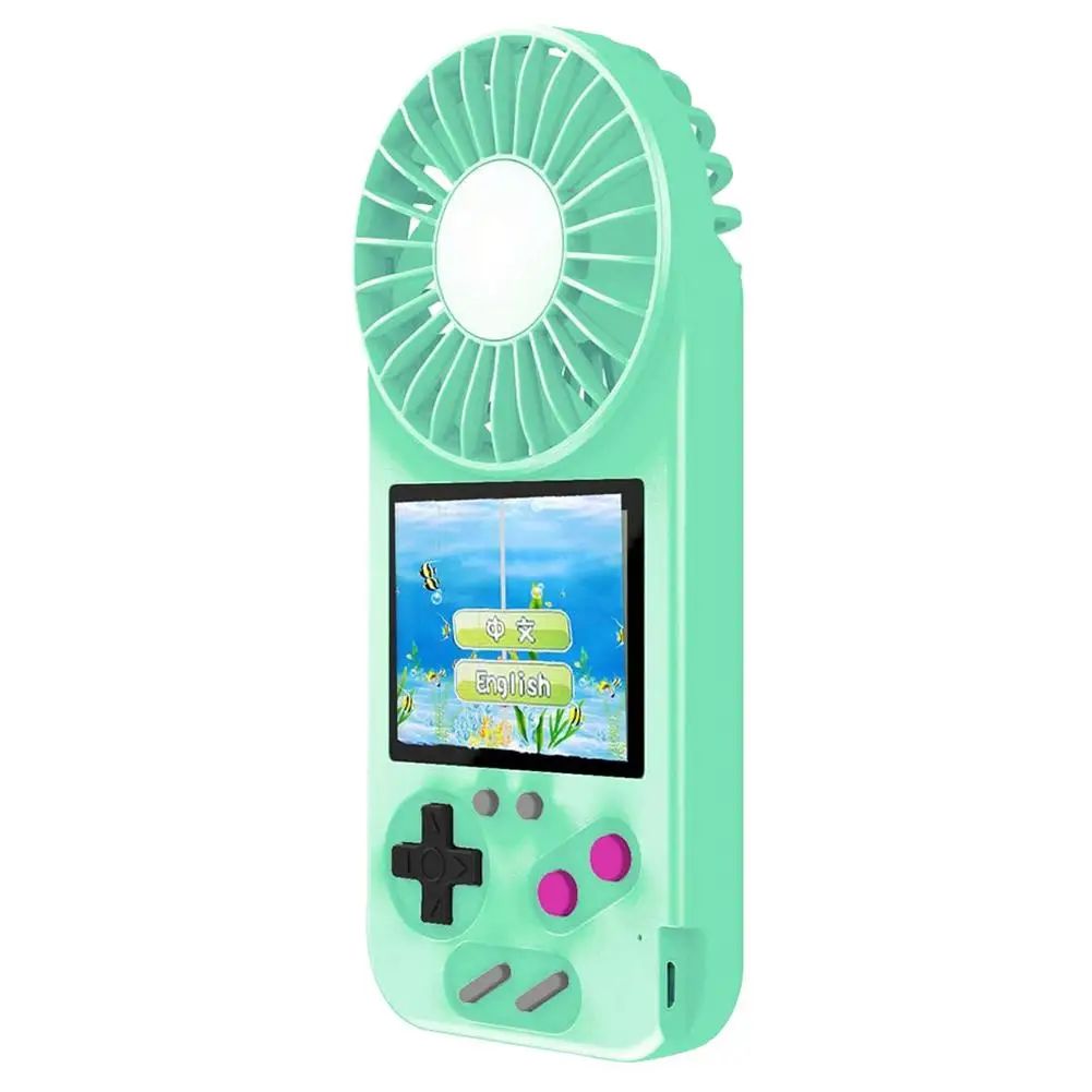 Handheld Game Console with USB Fan Color Display 500 in 1 Game Console Retro Game Console with Mini Personal Fan for Kids Adults
Handheld Game Console with USB Fan Color Display 500 in 1 Game Console Retro Game Console with Mini Personal Fan for Kids Adults
