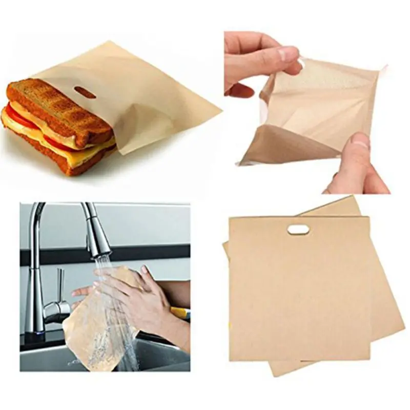 PHigh Temperature Resistant Bag Non Stick Toaster Bags for Sandwich Toast Fiberglass Cloth Reusable Easy Clean Bag PGM
PHigh Temperature Resistant Bag Non Stick Toaster Bags for Sandwich Toast Fiberglass Cloth Reusable Easy Clean Bag PGM