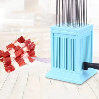 49 Holes Meat Skewer Kebab Maker Box Machine Beef Meat Maker Grill Barbecue BBQ Tools for Camping Kitchen Accessories
49 Holes Meat Skewer Kebab Maker Box Machine Beef Meat Maker Grill Barbecue BBQ Tools for Camping Kitchen Accessories