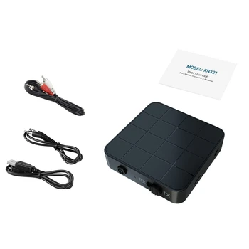 Bluetooth 5.0 o Transmitter Receiver TV Speaker Car Adapter Stereo Wireless o 3.5mm AUX Jack RCA Adapter
Bluetooth 5.0 o Transmitter Receiver TV Speaker Car Adapter Stereo Wireless o 3.5mm AUX Jack RCA Adapter