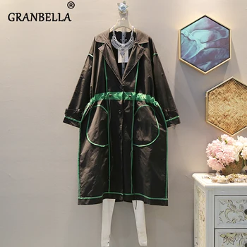 Over-the-Knee Large Size Streetwear Trench Coat Oversized Casual Female Highstreet Long Coat Korean Style Loose Windbreaker
Over-the-Knee Large Size Streetwear Trench Coat Oversized Casual Female Highstreet Long Coat Korean Style Loose Windbreaker