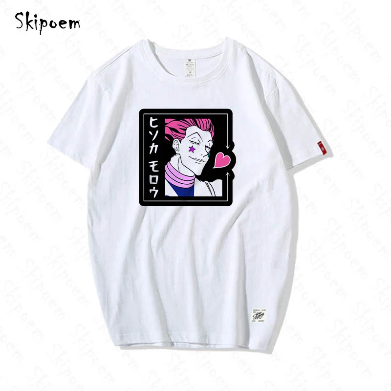 Hunter X Hunter Hisoka Morow Hxh Women Tshirt Tumblr Kawaii Vintage 100% Cotton Short Sleeve Skipoem Plus Size Clothes Top Tees
Hunter X Hunter Hisoka Morow Hxh Women Tshirt Tumblr Kawaii Vintage 100% Cotton Short Sleeve Skipoem Plus Size Clothes Top Tees