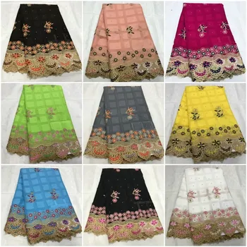 high quality 5 yards white gold African Swiss cotton voile lace fabric with neat embroidery plus chiffon lace! 14L0622020
high quality 5 yards white gold African Swiss cotton voile lace fabric with neat embroidery plus chiffon lace! 14L0622020