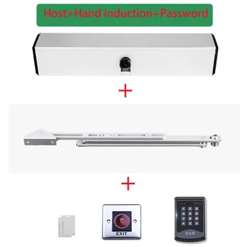 Electric swing door closer,electrical swinging door operator,NO.5 Host and Hand induction and Password
Electric swing door closer,electrical swinging door operator,NO.5 Host and Hand induction and Password