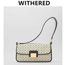 Dave&Di Satchel New Arrival England Style France Elegant Vintage Rectangle Geometric Print baguette Saddle Bag Women
Dave&Di Satchel New Arrival England Style France Elegant Vintage Rectangle Geometric Print baguette Saddle Bag Women