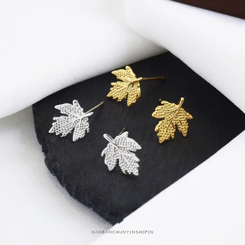 Keeper Simple Personality Maple Leaf Earrings 100% 925 Sterling Silver Earrings Korean Female Earrings Fashion Fine Jewelry 2021
Keeper Simple Personality Maple Leaf Earrings 100% 925 Sterling Silver Earrings Korean Female Earrings Fashion Fine Jewelry 2021