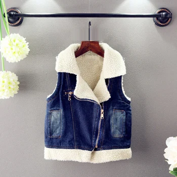 Autumn Winter Lamb Wool Children Vest For Girls&Boys Fashion Overcoat Sleeveless Cardigan Kids Clothing Warm Jacket Waistcoat 
Autumn Winter Lamb Wool Children Vest For Girls&Boys Fashion Overcoat Sleeveless Cardigan Kids Clothing Warm Jacket Waistcoat