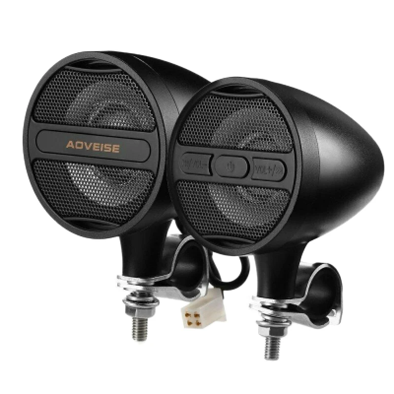 

Aoveise Mt473 12V Motorcycle Bluetooth Speaker Mp3 Player Sound System Fm Radio Motorcycle Speaker