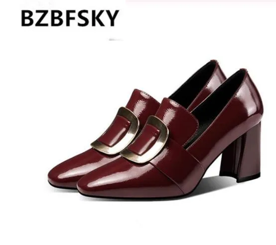 New small high-heeled simple thick-heeled high heel women fashion wild casual female High heels shoes zapatos de mujer
New small high-heeled simple thick-heeled high heel women fashion wild casual female High heels shoes zapatos de mujer