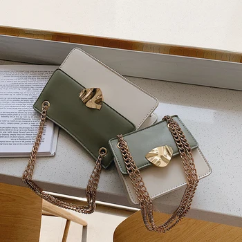 Mini Contrast color Square crossbody bag 2020 Fashion New Quality Leather Women's Designer Handbag Chain Shoulder Messenger Bag
Mini Contrast color Square crossbody bag 2020 Fashion New Quality Leather Women's Designer Handbag Chain Shoulder Messenger Bag