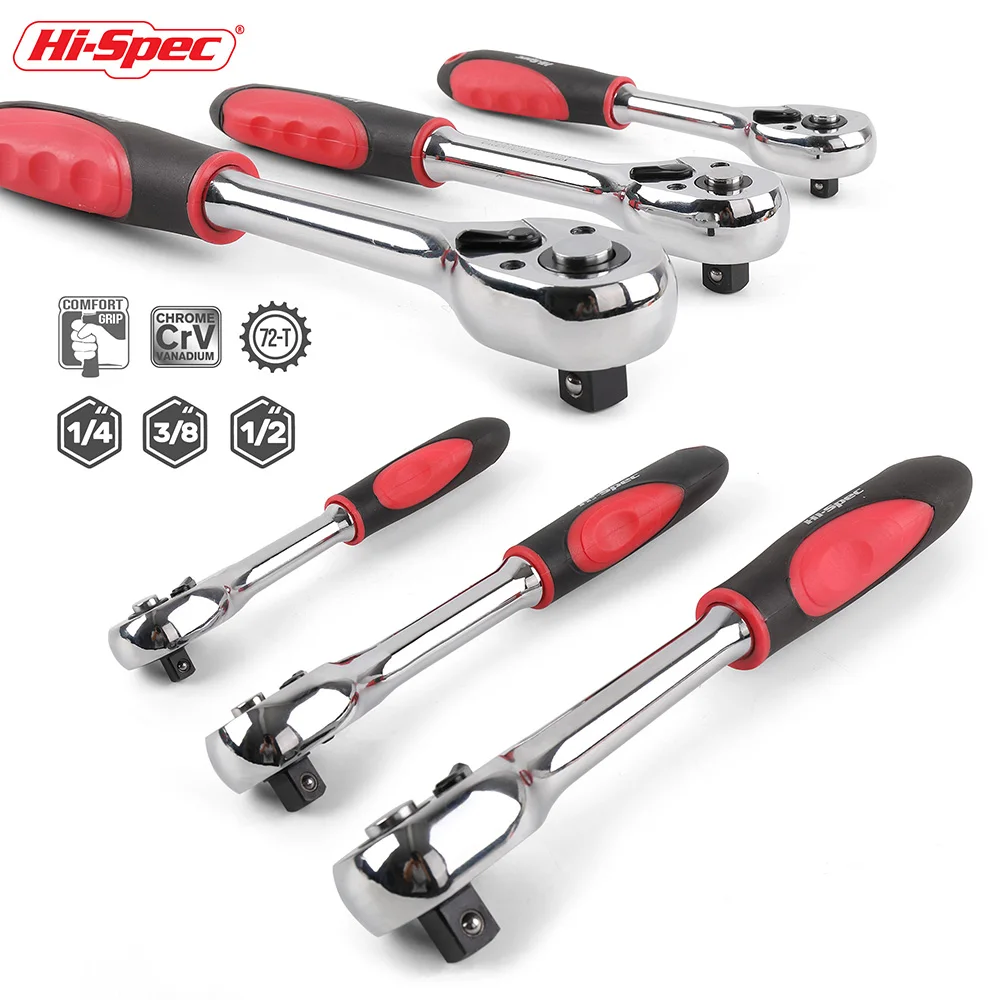 Hi-Spec multi tool torque wrench ratchet wrench adjustable socket wrenches Multiple models Light and durable torque
Hi-Spec multi tool torque wrench ratchet wrench adjustable socket wrenches Multiple models Light and durable torque