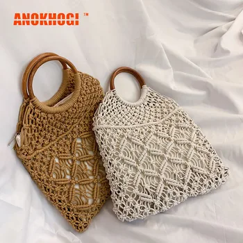 New Style Ladies Wooden Handle Embroidery Hollow Out Fashion Bag Straw Vintage Shopping Shoulder Bag MB750
New Style Ladies Wooden Handle Embroidery Hollow Out Fashion Bag Straw Vintage Shopping Shoulder Bag MB750