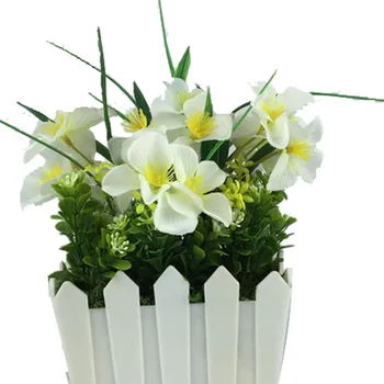 Imitation Flowers Fence Bonsai Potted Plant Home Artificial Flower DIY Decorations and Ornaments Stores Table Setting
Imitation Flowers Fence Bonsai Potted Plant Home Artificial Flower DIY Decorations and Ornaments Stores Table Setting