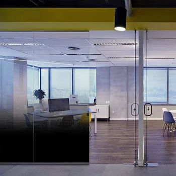 SUNICE Self Adhesive Black One-Way Gradient Window Film Semi-Privacy Window Glass Tint Safe Film for Home Office 1.52*20m
SUNICE Self Adhesive Black One-Way Gradient Window Film Semi-Privacy Window Glass Tint Safe Film for Home Office 1.52*20m