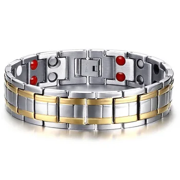 Gift Magnetic Elegant Health Care Safety Clasp Therapy Pain Relief Safe Stainless Steel Men Bracelet Valentine's Day
Gift Magnetic Elegant Health Care Safety Clasp Therapy Pain Relief Safe Stainless Steel Men Bracelet Valentine's Day