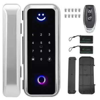 Glass Door Fingerprint Password IC Card Bluetooth APP Lock Access Control System cerradura electronica
Glass Door Fingerprint Password IC Card Bluetooth APP Lock Access Control System cerradura electronica