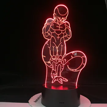 FRIEZA 3d LED ANIME LAMP DRAGON BALL Z SUPER Figure Acrylic Led Night Light for Kids Bedroom Decor Nightlight 3d Illusion Light
FRIEZA 3d LED ANIME LAMP DRAGON BALL Z SUPER Figure Acrylic Led Night Light for Kids Bedroom Decor Nightlight 3d Illusion Light