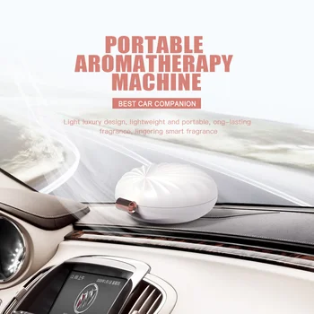 VEHEMO Shell Shape USB Mini Aromatherapy Machine Essential Oil Diffuser Car Aromatherapy Portable Car Purifying Air Humidifier
VEHEMO Shell Shape USB Mini Aromatherapy Machine Essential Oil Diffuser Car Aromatherapy Portable Car Purifying Air Humidifier