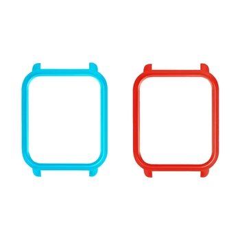 2 Pcs Smart Watch Protector Case Slim Frame PC Case Cover Protect Shell for Huami Amazfit Bip Youth Watch , Blue & Red 
2 Pcs Smart Watch Protector Case Slim Frame PC Case Cover Protect Shell for Huami Amazfit Bip Youth Watch , Blue & Red