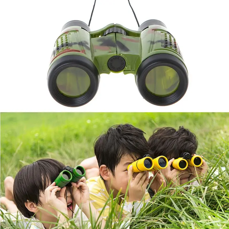 6x30mm Binoculars Telescope Folding Outdoor Travel Hiking Hunting Kids Toy Gifts Q6PD