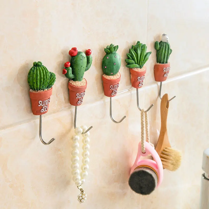 Home Cartoon Hook Simulation Multi-small Small Potted Hook Multi-function Viscose Stainless Steel Hooks Decorative Single Hooks
Home Cartoon Hook Simulation Multi-small Small Potted Hook Multi-function Viscose Stainless Steel Hooks Decorative Single Hooks
