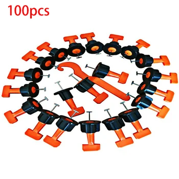 100Pcs Useful Reusable Tile Leveling Positioning System Leveler T-Lock Floor Tool For 2-8mm Spacer Tile Positioning Levelers
100Pcs Useful Reusable Tile Leveling Positioning System Leveler T-Lock Floor Tool For 2-8mm Spacer Tile Positioning Levelers