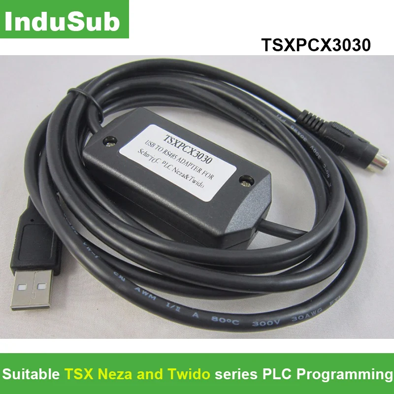 TSXPCX3030-C Suitable Schneider Twido/ TSX /Neza Series PLC Programming Cable TSXPCX3030 Download Cable
TSXPCX3030-C Suitable Schneider Twido/ TSX /Neza Series PLC Programming Cable TSXPCX3030 Download Cable