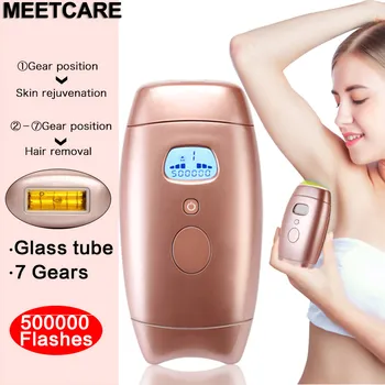 Skin Care IPL Laser Depilator Hair Removal Photofacial Machine 500000 Flashes Permanent LED Display Epilator Glass Tube Light
Skin Care IPL Laser Depilator Hair Removal Photofacial Machine 500000 Flashes Permanent LED Display Epilator Glass Tube Light