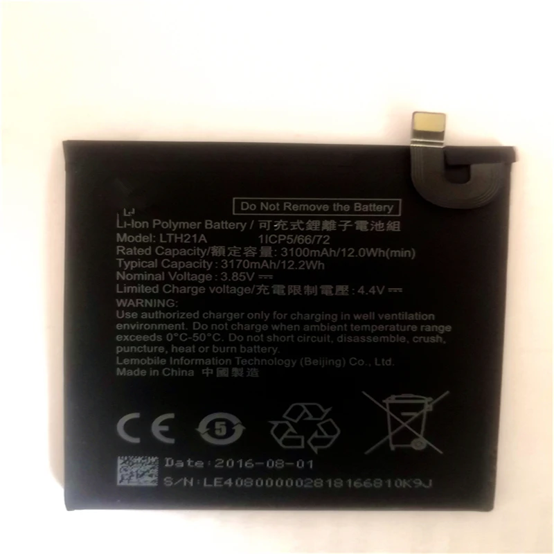 LTH21A батарея для Letv LeEco LeMax2 X822 X829 телефона Le MAX 2/5.7 дюймов/X821 X820 мобильный телефон с