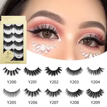 AY New Beauty Makeup 5Pair lashes mink lashes lashes 3D mink lashes Woman Makeup Tools Mink Eyelashes Wholesale lashes vendors
AY New Beauty Makeup 5Pair lashes mink lashes lashes 3D mink lashes Woman Makeup Tools Mink Eyelashes Wholesale lashes vendors