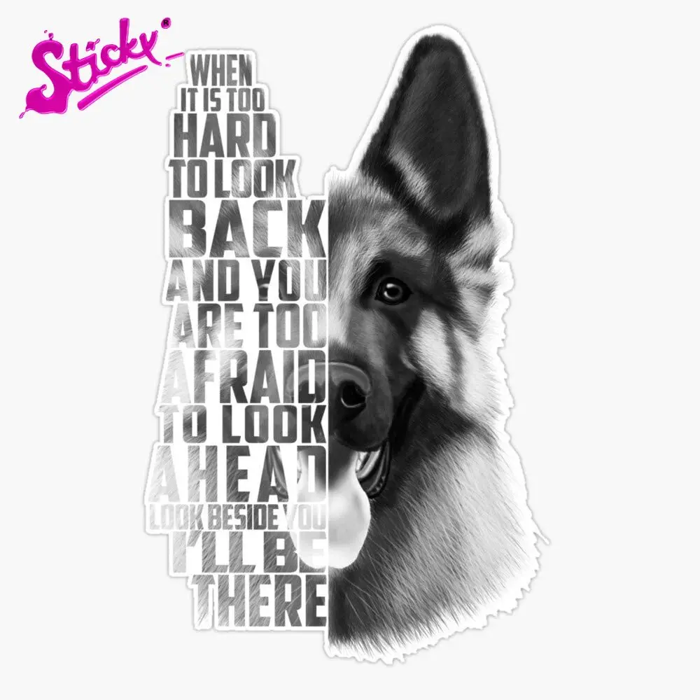 STICKY German Shepherd Quote Waterproof Car Sticker Decal German Shepherd For Motorcycle Off-road Laptop Helmet Trunk
STICKY German Shepherd Quote Waterproof Car Sticker Decal German Shepherd For Motorcycle Off-road Laptop Helmet Trunk