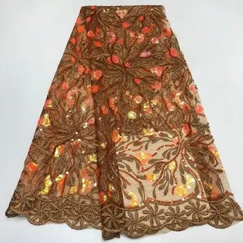 Gold African Lace With Sequins Embroidery Textile Lace Fabric High Quality Sequins French Tulle Lace Fabrics For Wedding Party
Gold African Lace With Sequins Embroidery Textile Lace Fabric High Quality Sequins French Tulle Lace Fabrics For Wedding Party