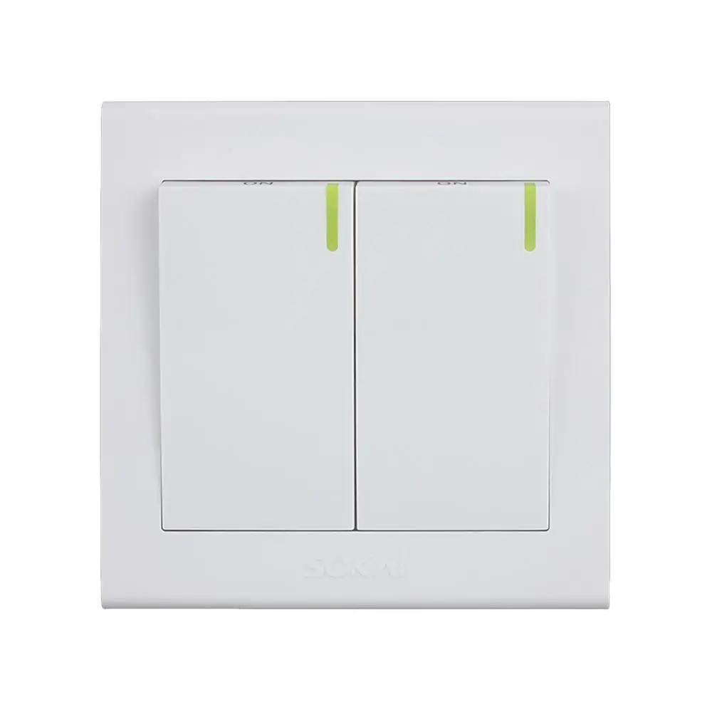 power electrical wall switch plastic material white color middle button 2 gang 1 or 2 way flush mounted free shipping
power electrical wall switch plastic material white color middle button 2 gang 1 or 2 way flush mounted free shipping