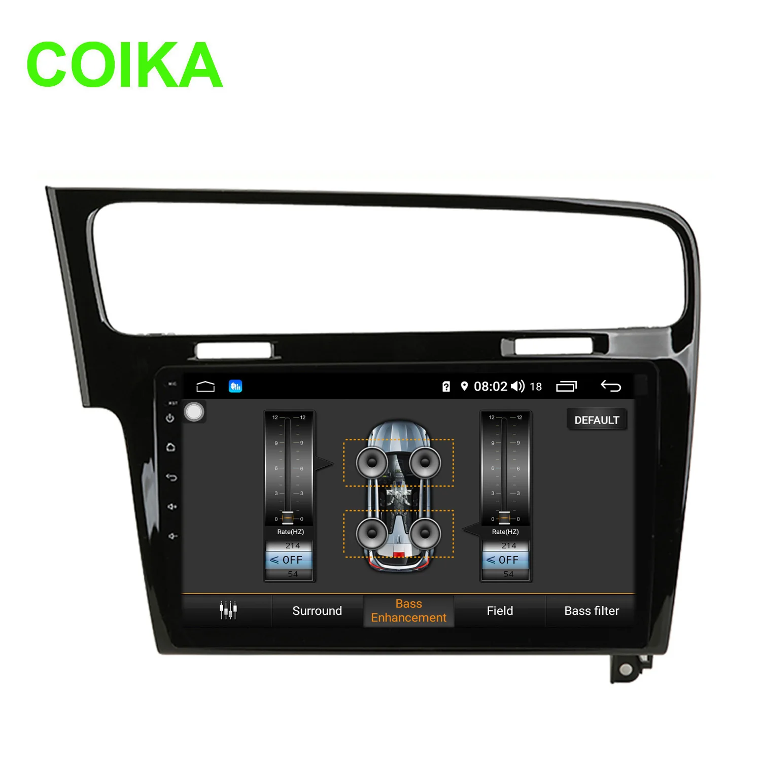 COIKA 10.1"Android 8.0 System Car Auto Head Unit For Volkswage GOLF 7 2013-2017 GPS Navi Stereo WIFI RDS USB BT SWC Google 1+16G
COIKA 10.1"Android 8.0 System Car Auto Head Unit For Volkswage GOLF 7 2013-2017 GPS Navi Stereo WIFI RDS USB BT SWC Google 1+16G