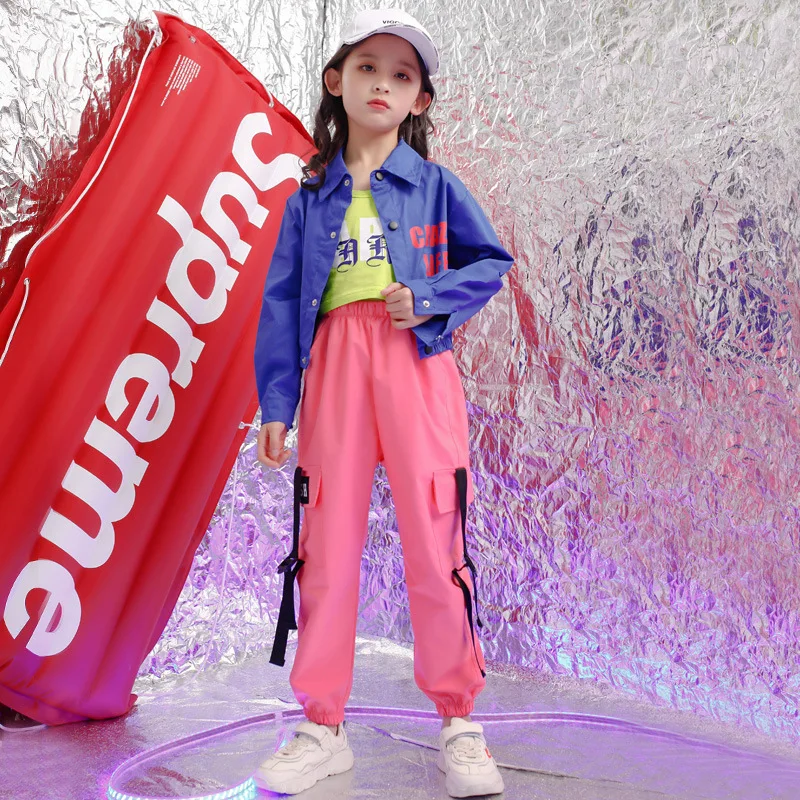 Girls Jazz Jazz Dance Performance Clothing Children Hip Hop Workwear-Style jie wu fu Set Children Drum Kit Clothing Fashion
Girls Jazz Jazz Dance Performance Clothing Children Hip Hop Workwear-Style jie wu fu Set Children Drum Kit Clothing Fashion