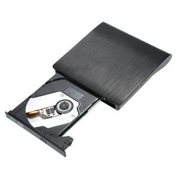 Ultra Slim External Drive DVD-RW USB 3.0 Writer BD-ROM 3D Blu-Ray Player for Linux Windows Mac OS Black
Ultra Slim External Drive DVD-RW USB 3.0 Writer BD-ROM 3D Blu-Ray Player for Linux Windows Mac OS Black