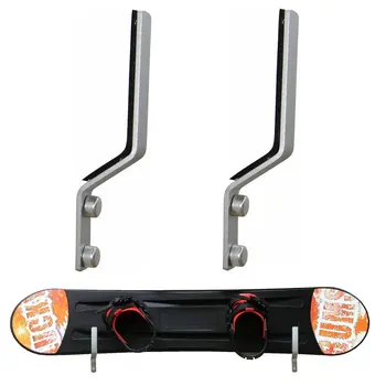 2Pk Snowboard Wall Storage Rack Wall Mount Wall Display Rack -Aluminum ,Superior Quality Storage Holders 
2Pk Snowboard Wall Storage Rack Wall Mount Wall Display Rack -Aluminum ,Superior Quality Storage Holders